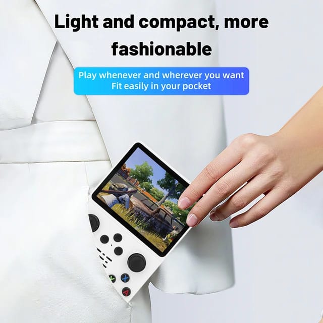 Portable Retro Handheld Game Console 3.5-inch 2.4G IPS HD Screen Children's Gift Linux System Classic Gaming Emulator 15000 Game
