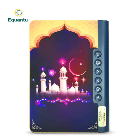 East Lady Quran Speaker With LED Lamp & Remote, Blue
