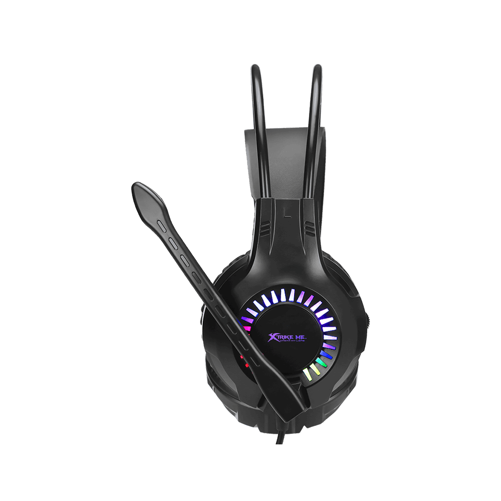 XTRIKE ME GH-709 WIRED STEREO GAMING HEADSET WITH MIC - RGB BACKLIGHT/ 50MM/2.1M CABLE