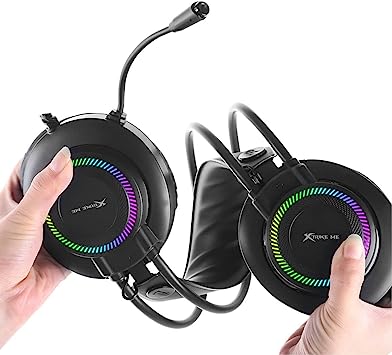 Stereo Gaming Headset With RGB Backlight For PS4/PS5/XOne/XSeries/NSwitch/PC