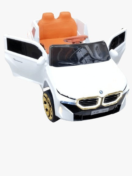 2-Seater Kids' Electric Car with Remote Control - Bluetooth Speaker, LED Lights, and Shock Absorbers