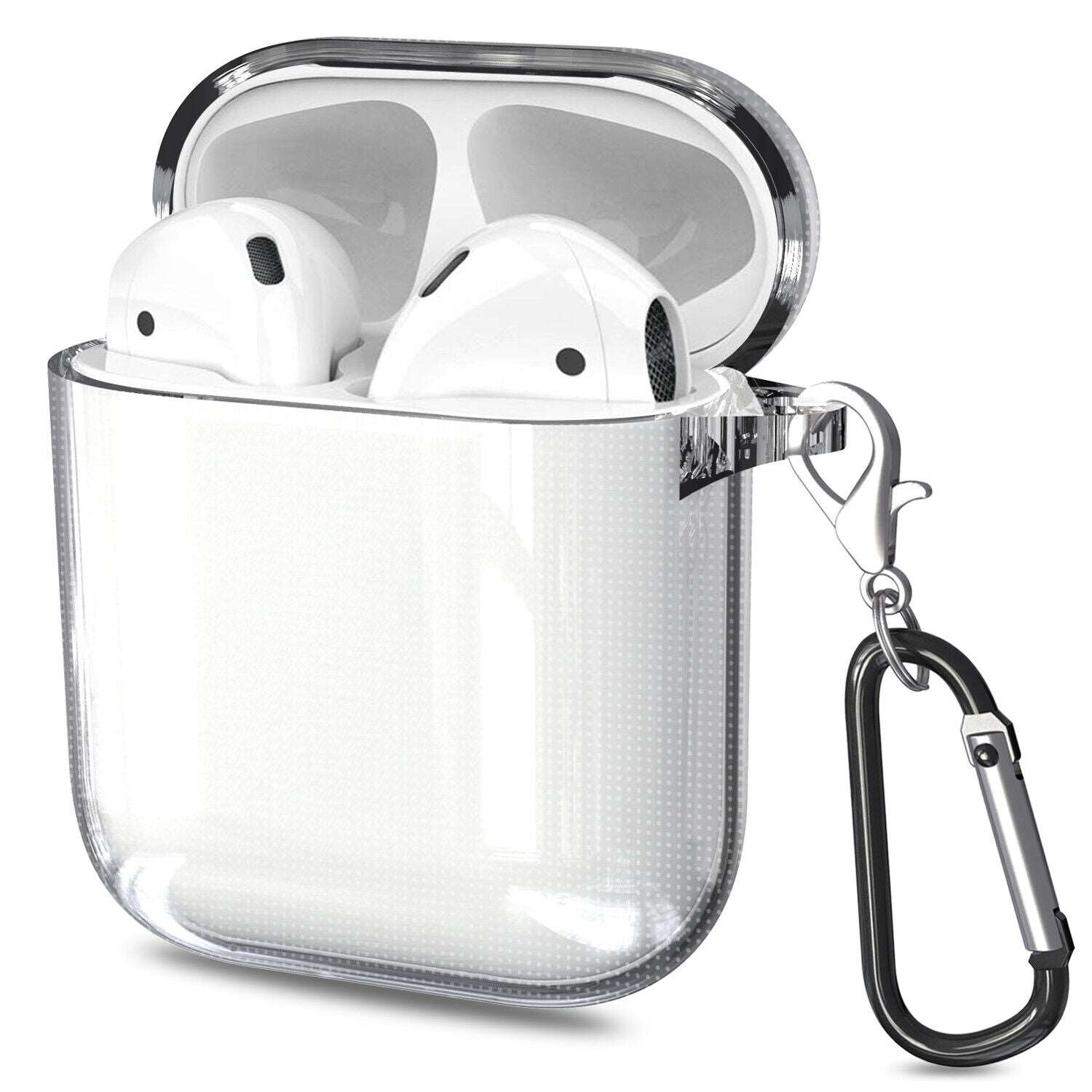 For Apple AirPods 1st generation Clear Case Protective Cover Slim